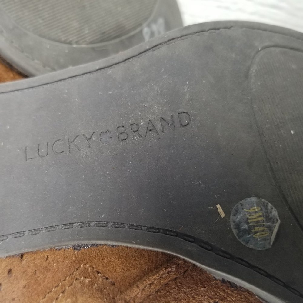 Lucky Brand Women's Lk-lashiya Ankle Boot 9M - Picture 8 of 8